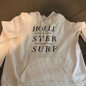 Hollister hoodie worn a couple times